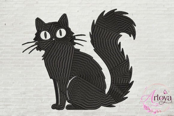 Black Cat Embroidery Design: A Craft Fair Review