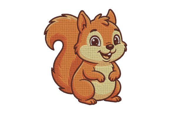 Cute Squirrel Embroidery Design Review for Etsy Sellers