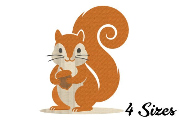 Squirrel Embroidery Design Review for Handmade Gifts